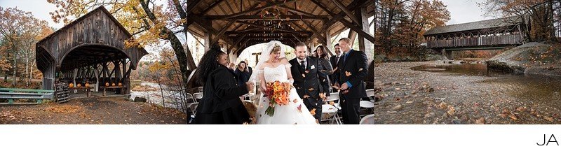 Artists' Covered Bridge Wedding Photography