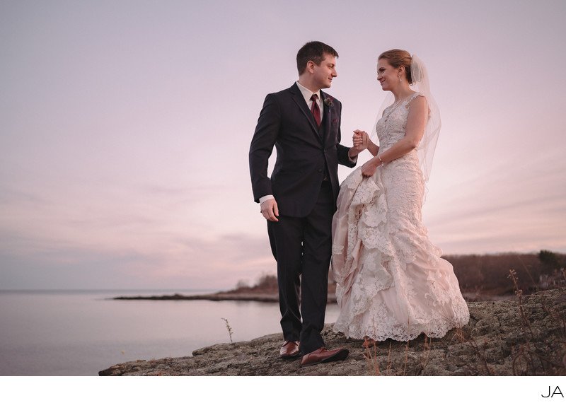 Coastal Wedding Photography at the Stage Neck Inn