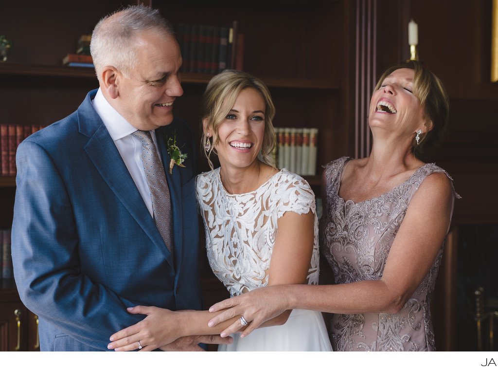 Family Photos with the Bride