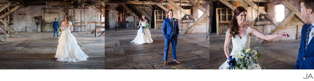 Bride and Groom First Look