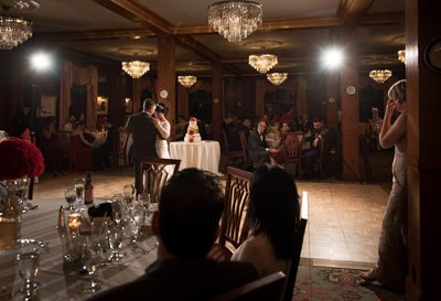 A reception at the Colony Hotel in Kennebunkport