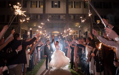 The Sparkler Send Off 