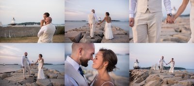 Spring Point Lighthouse Wedding and Elopement